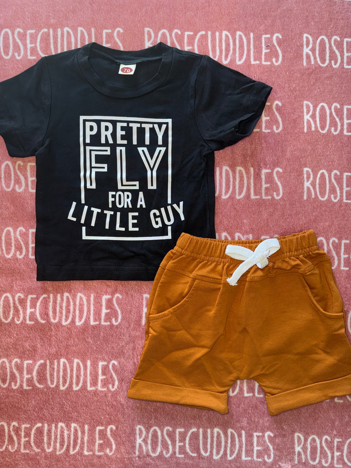 Pretty Fly For A Little Guy Shorts Set