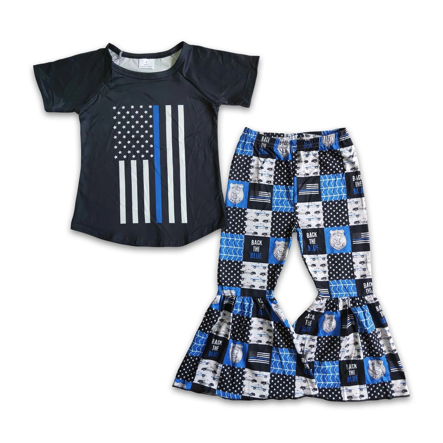 Thin Blue Line Bell Bottoms