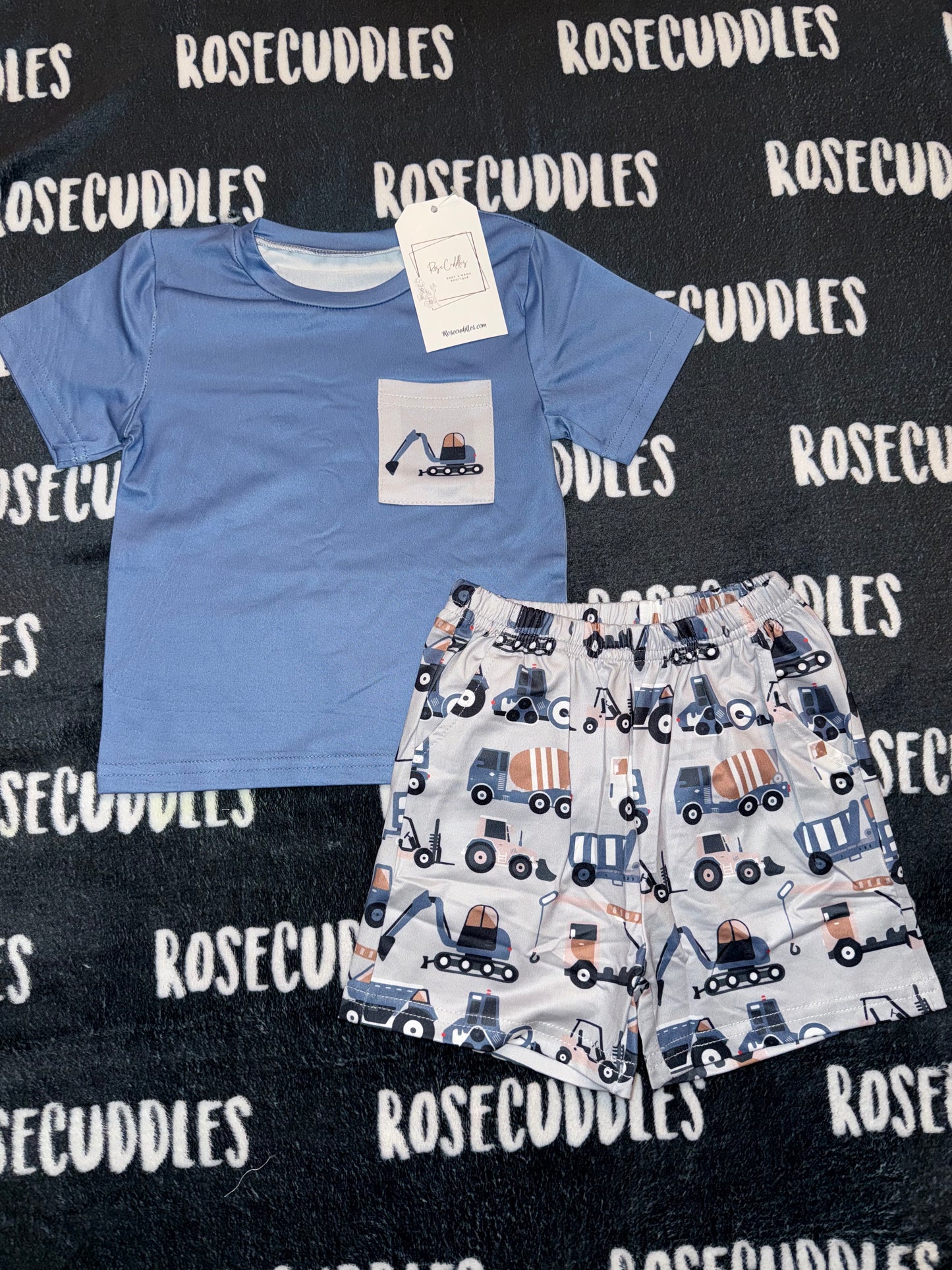 Construction Shorts Set