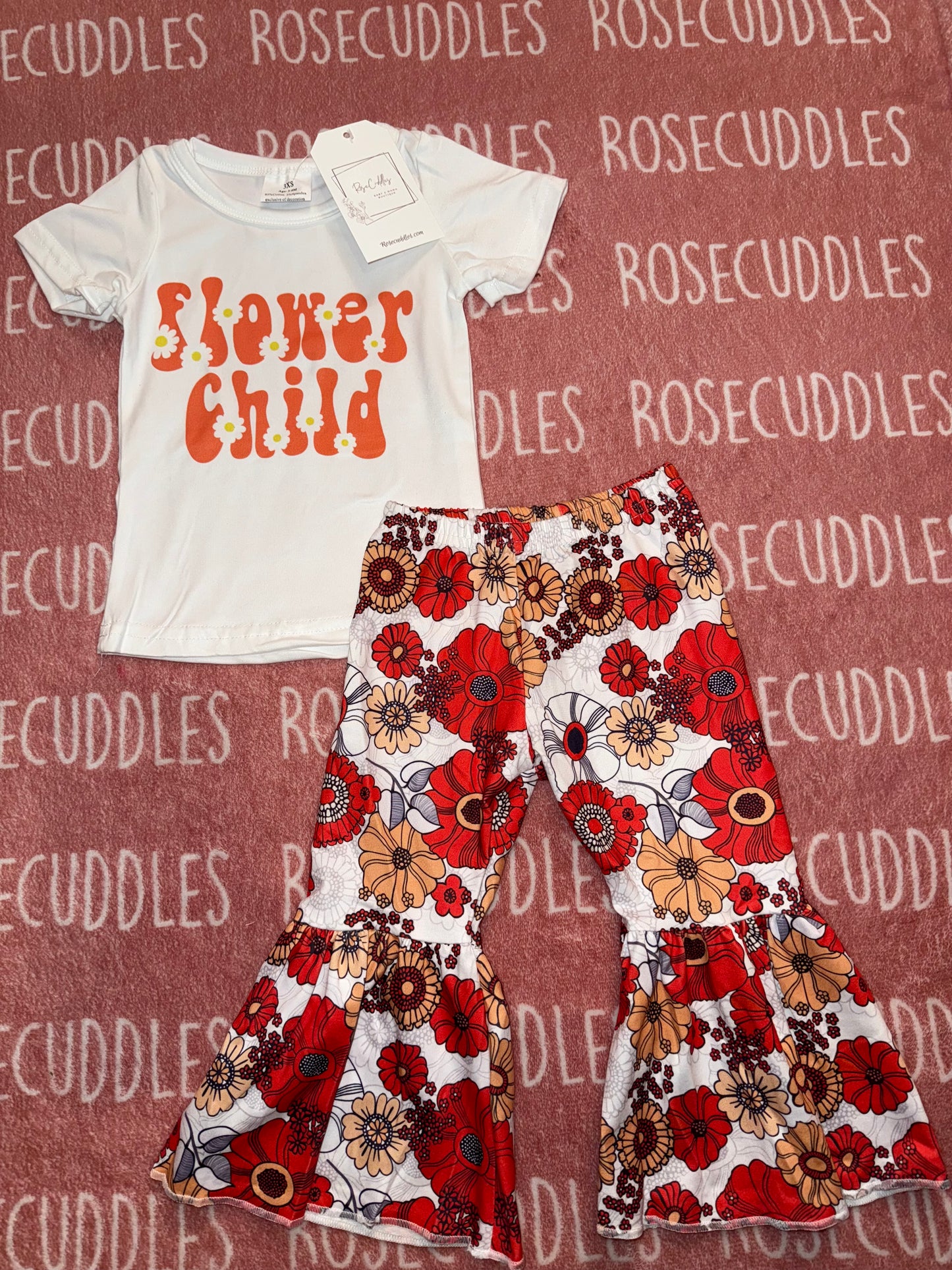Flower Child Bellbottoms set