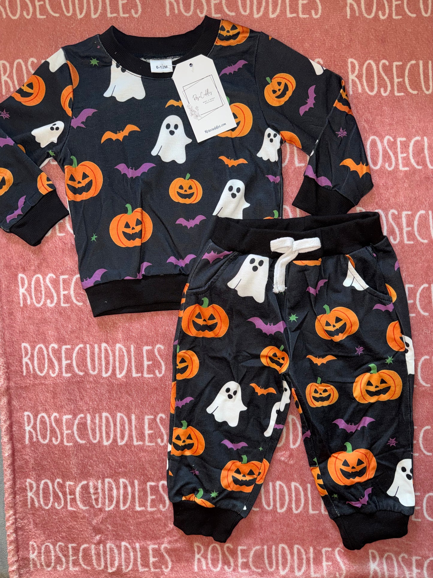 Halloween Spooky Jogger Set