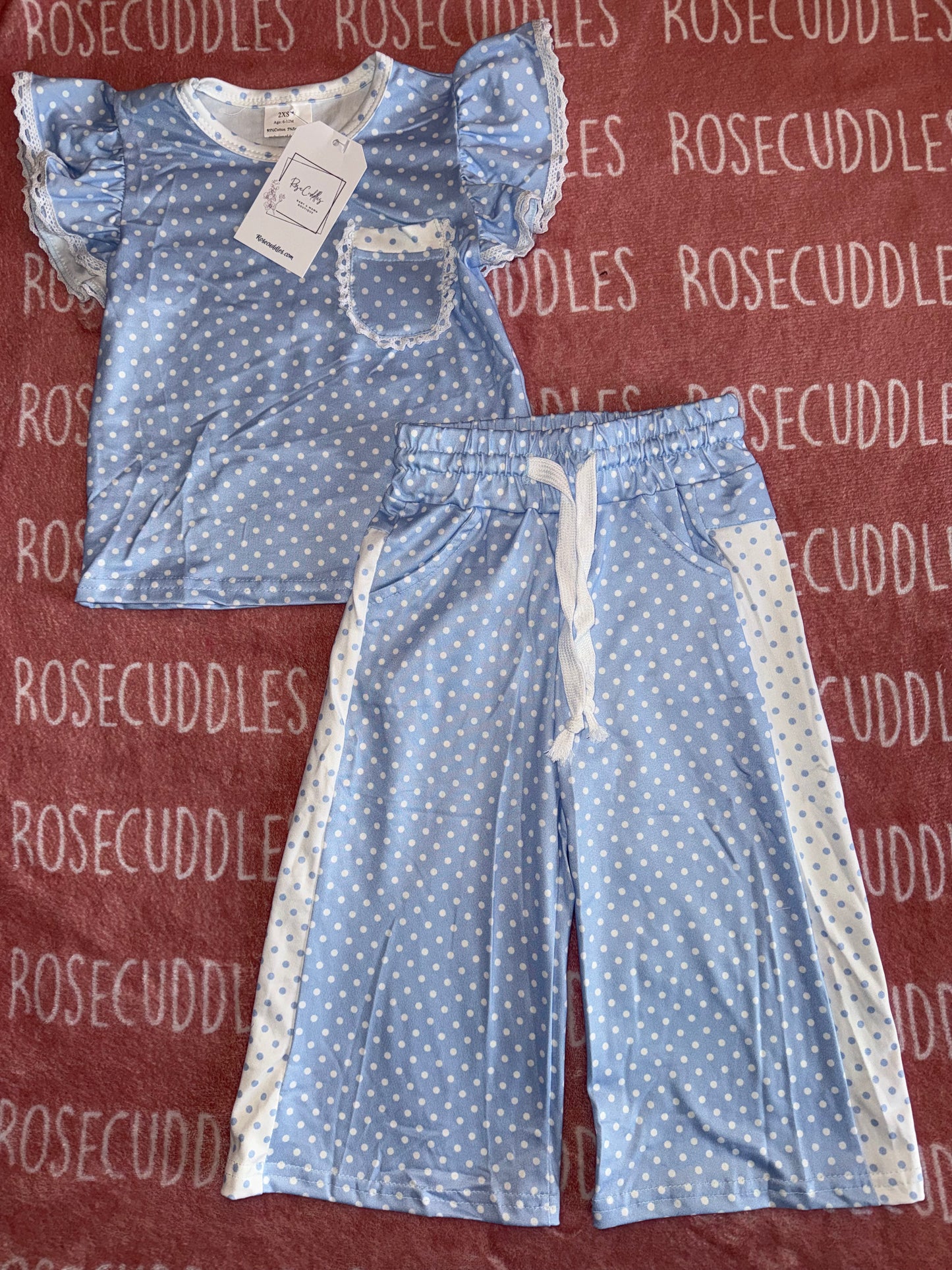 Polka Dot Flare Set