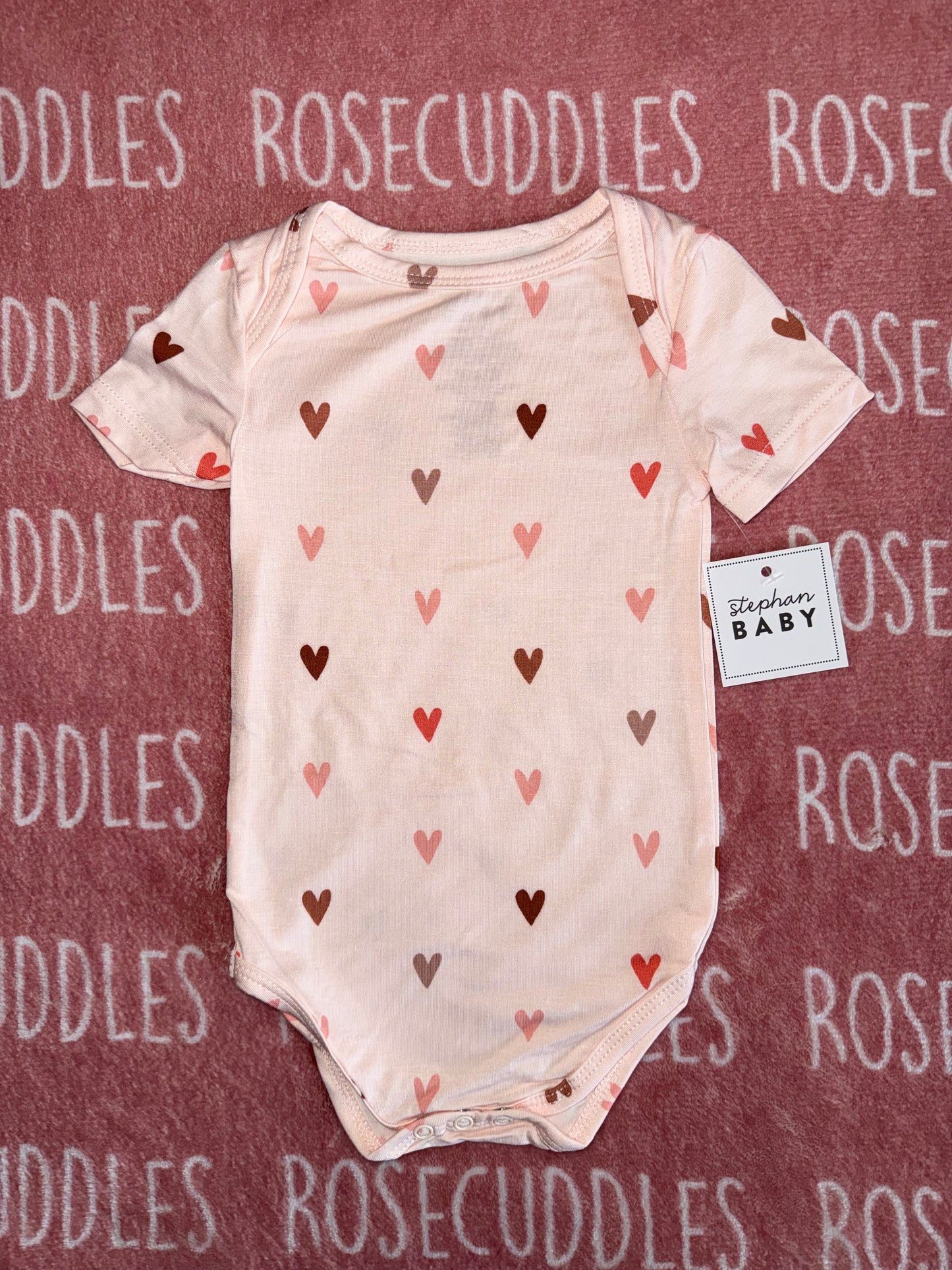 Bamboo Heart Onesie