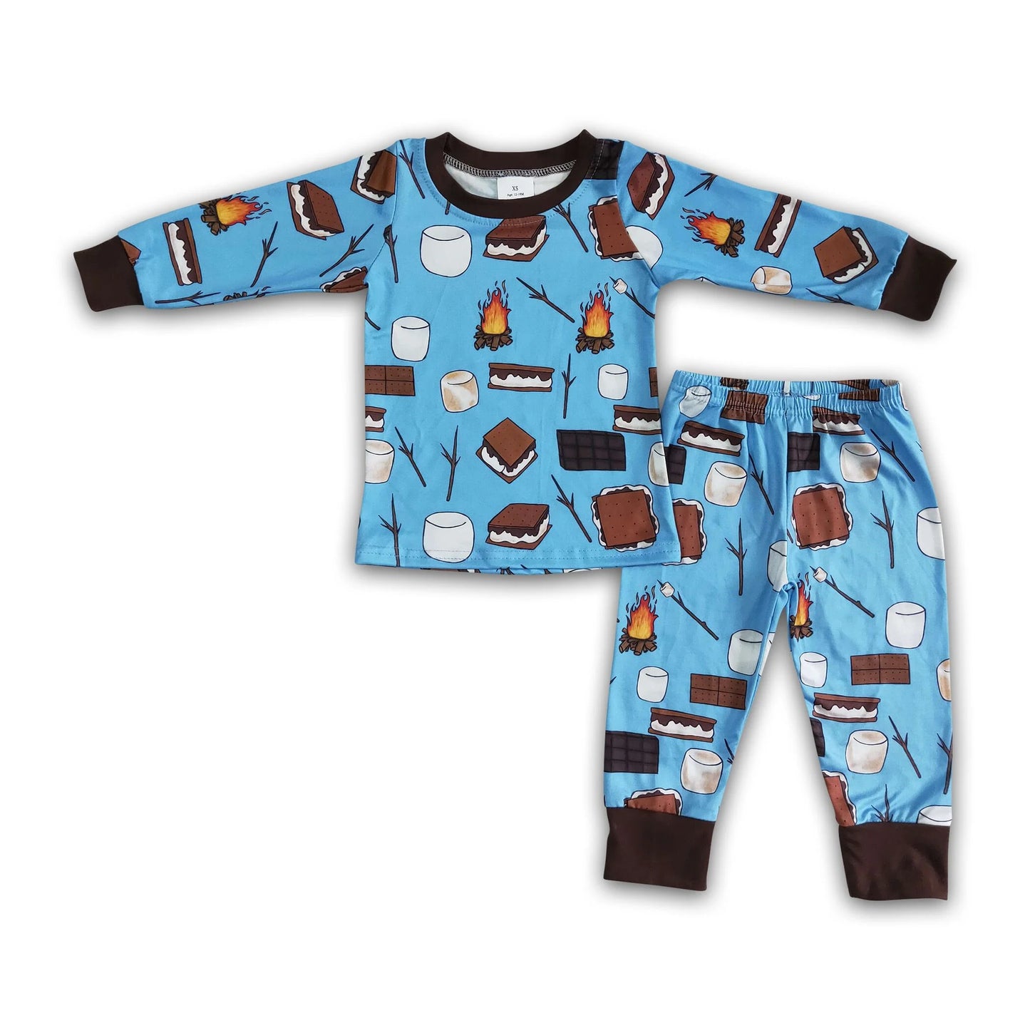 Smores Long Pajama Set