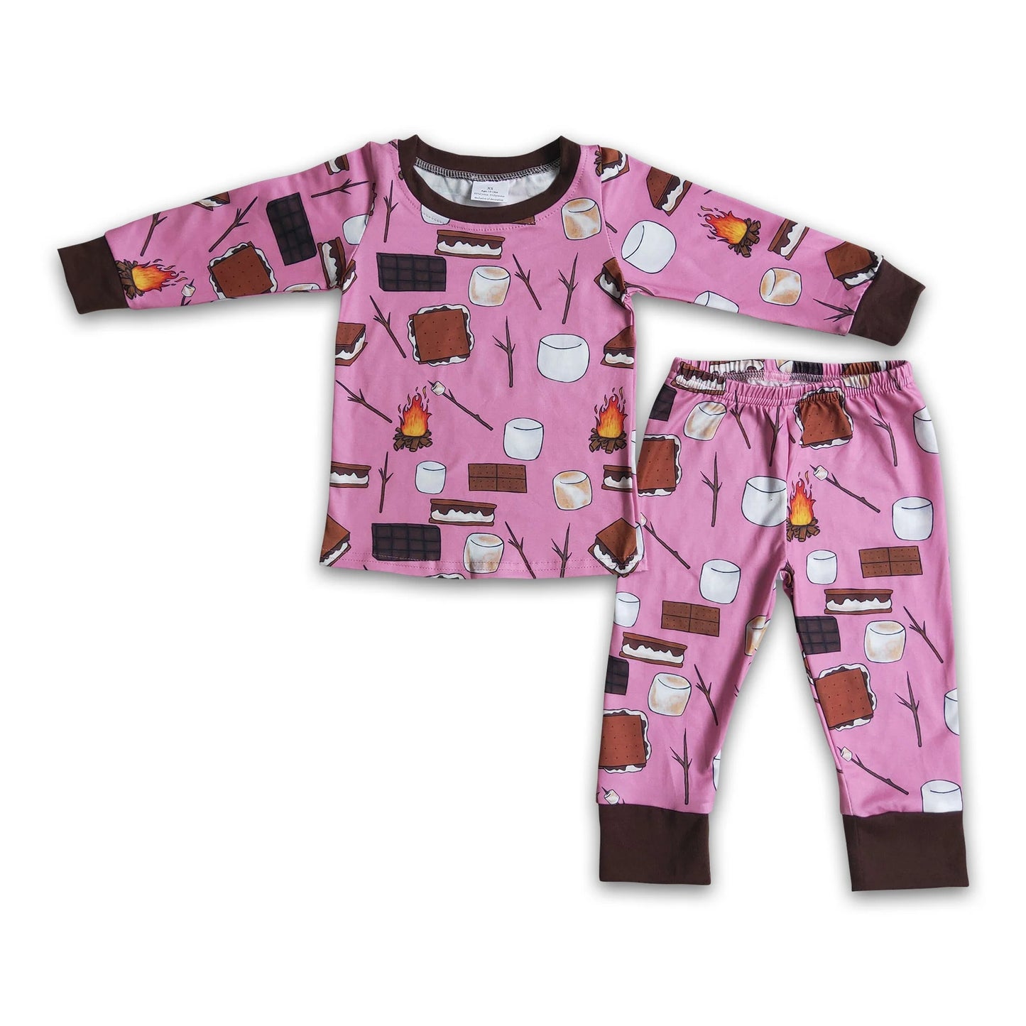 Smores Long Pajama Set