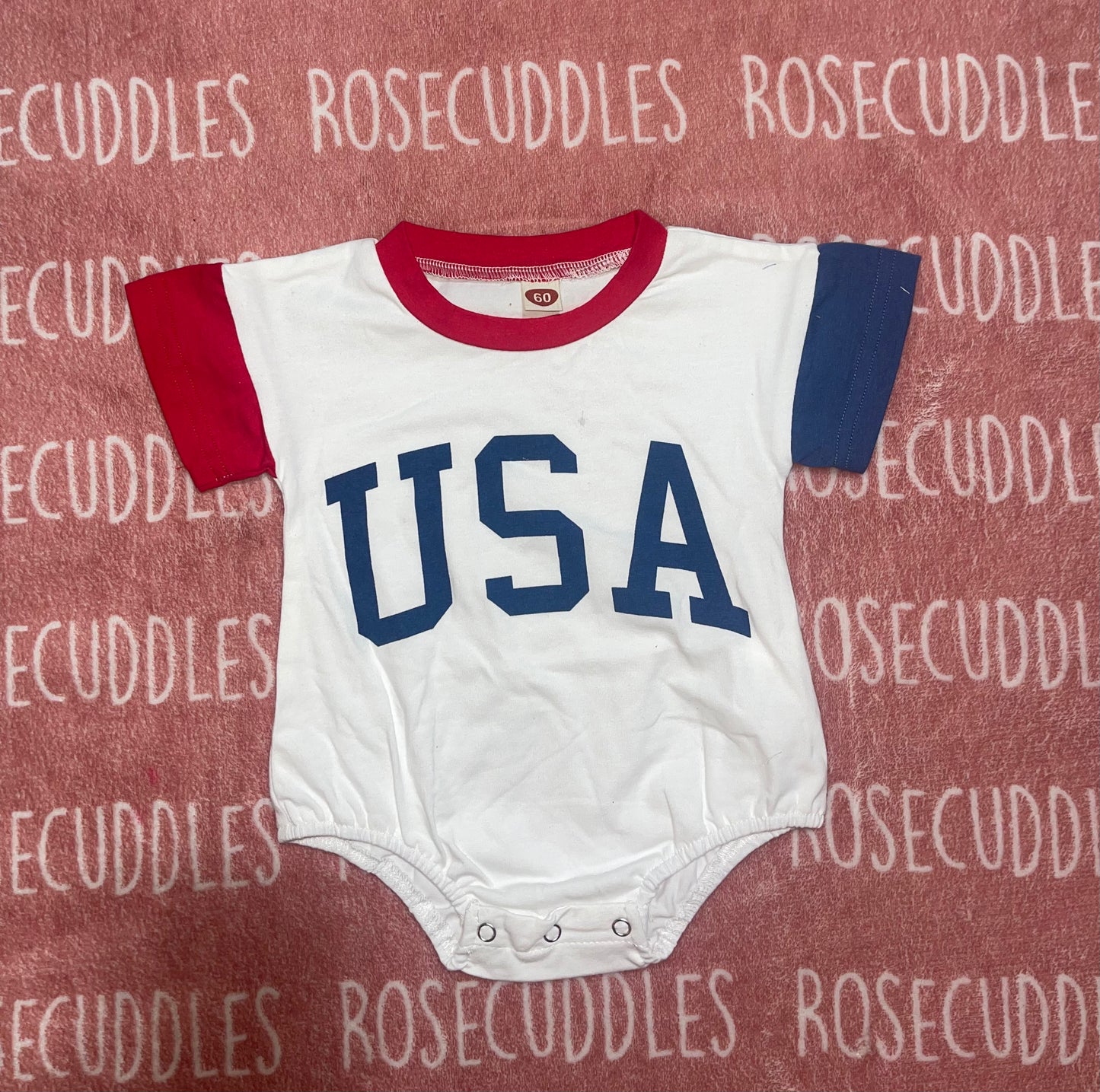 USA Bubble onesie