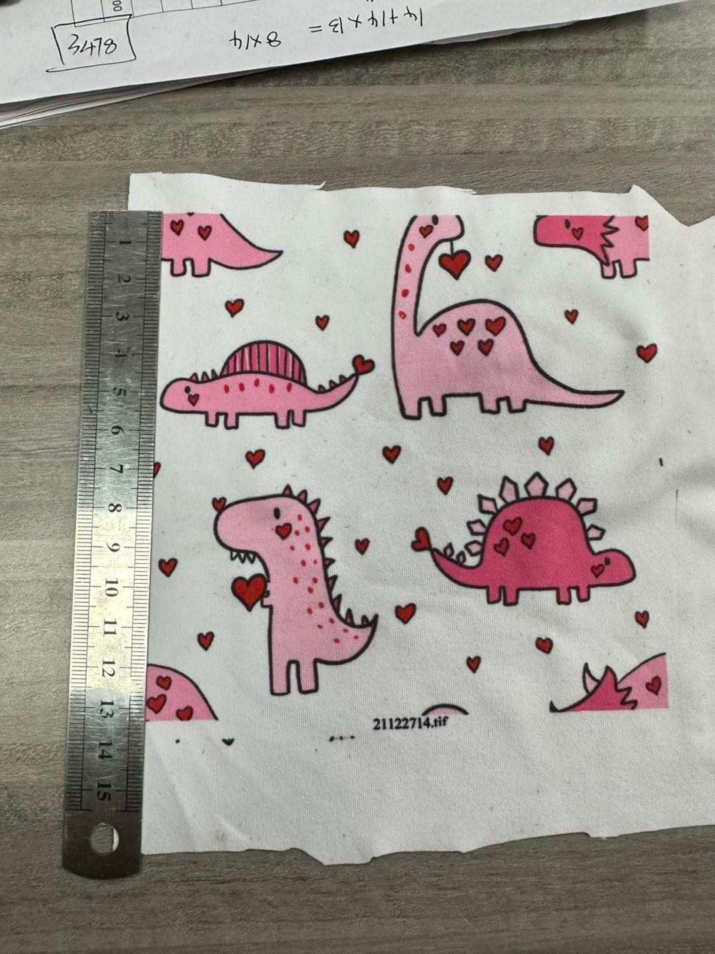 Pink Dino Bamboo Hoodie Set