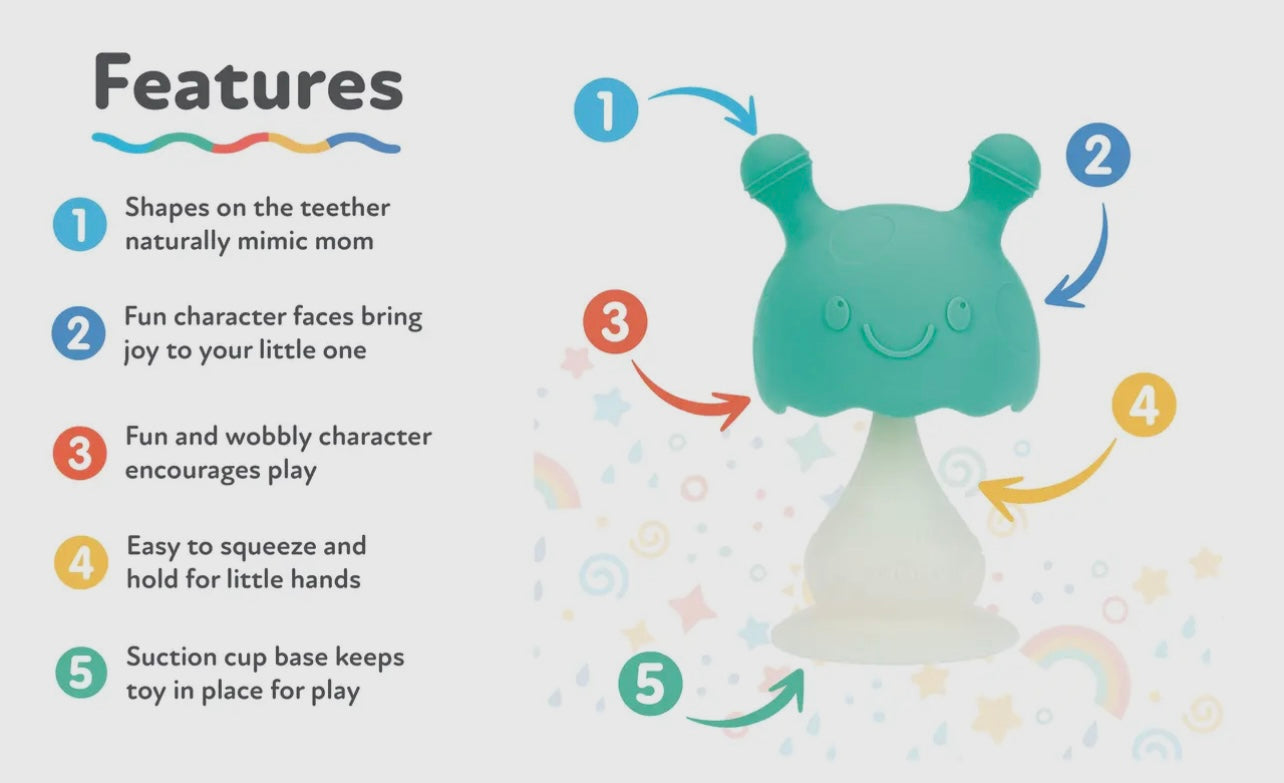 Nuby Mushroom Bobble Head