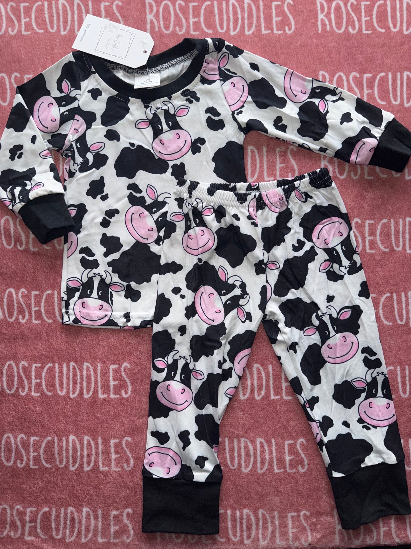 Cow Pajama Set