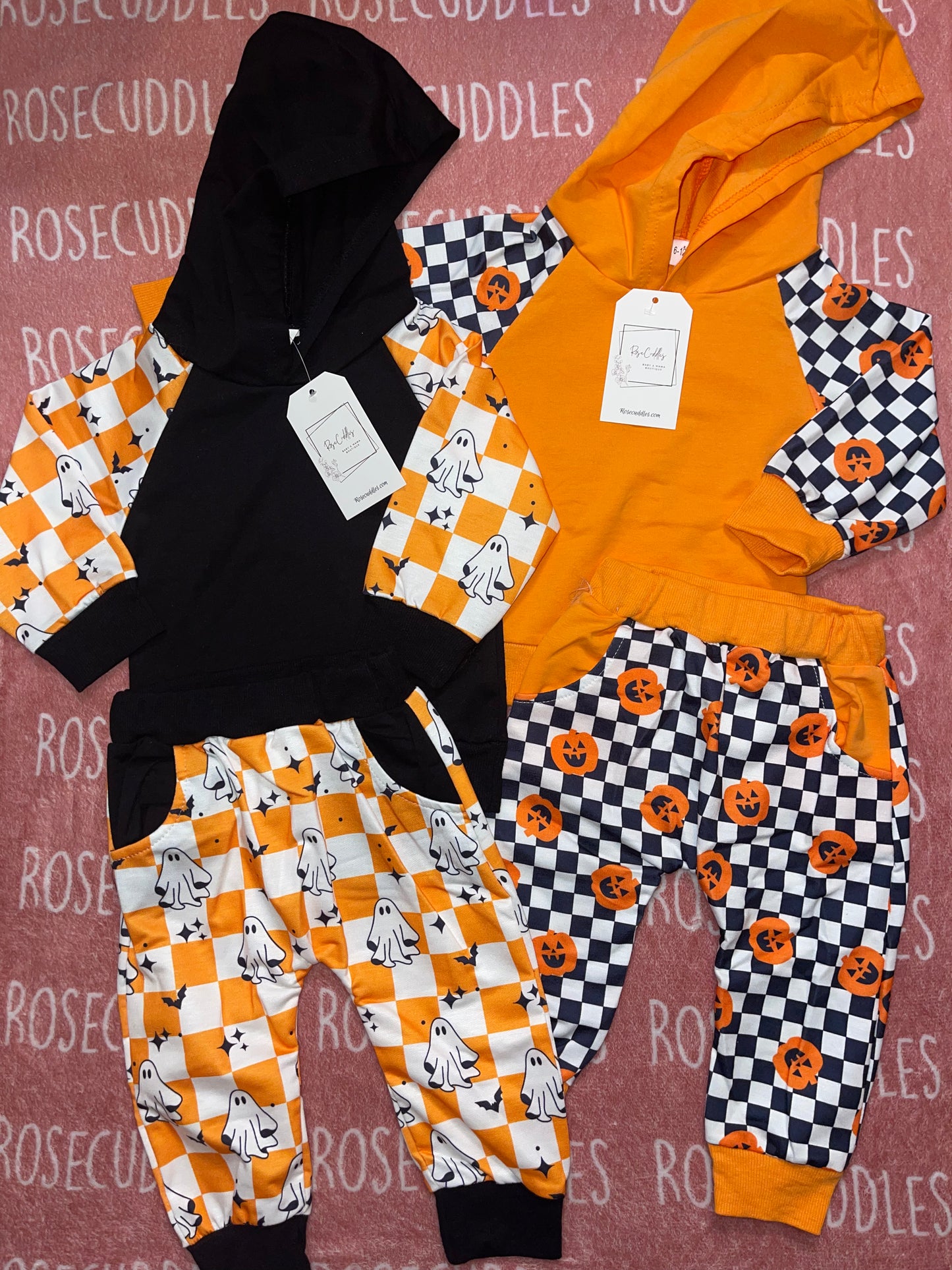 Halloween Hoodie Jogger Sets