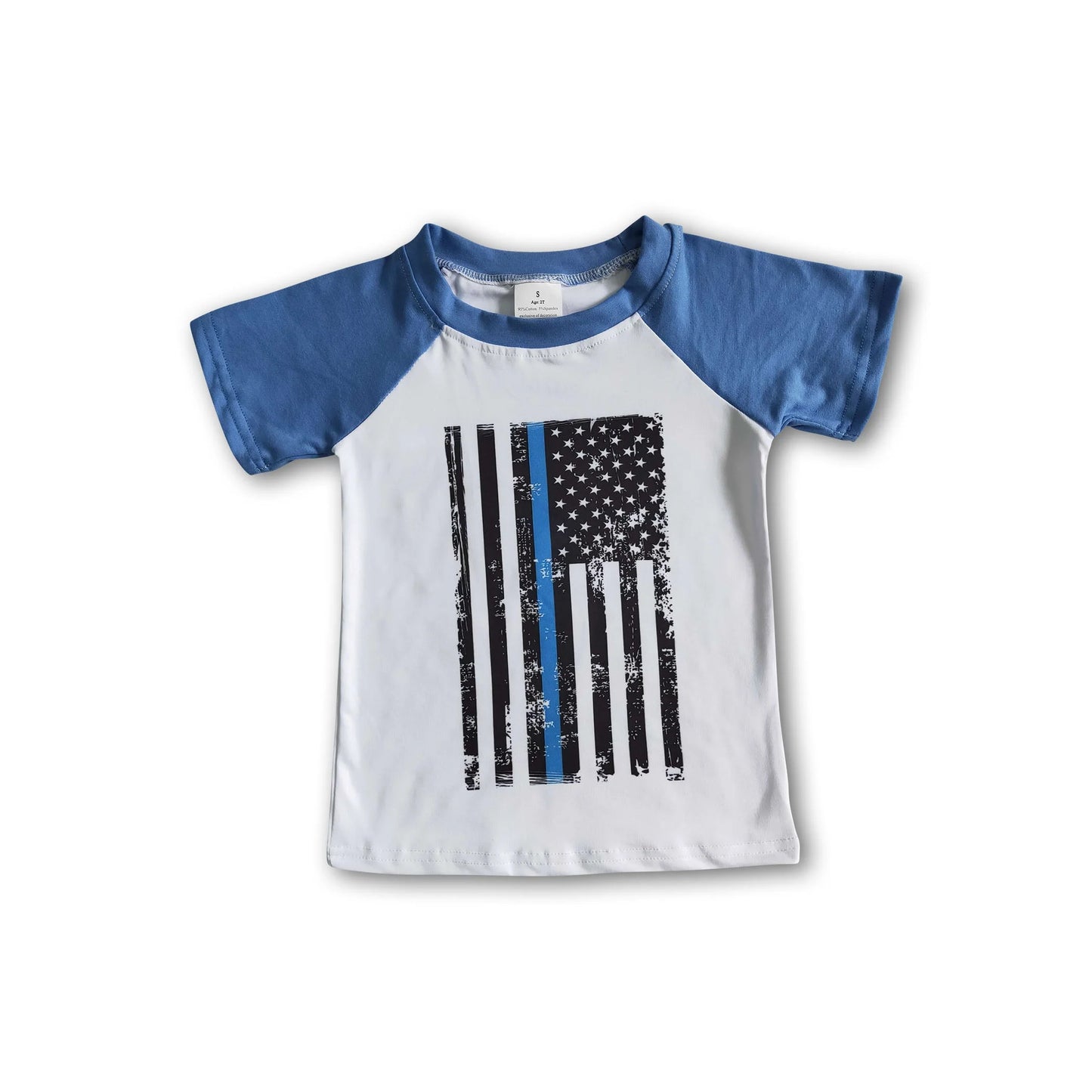 Toddler Blue Line Tshirt