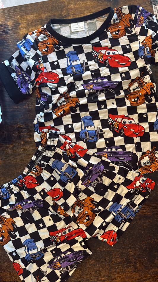 Car Bamboo Short Set