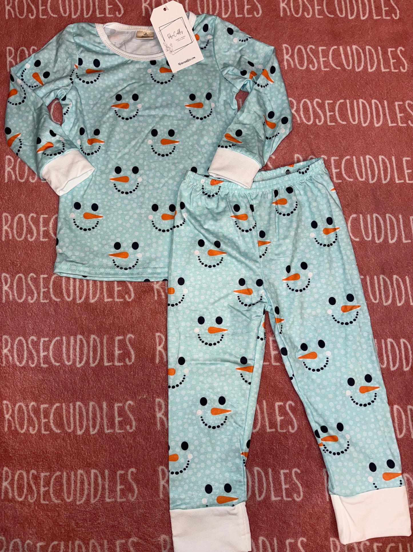 Bamboo Blend Snowman Set