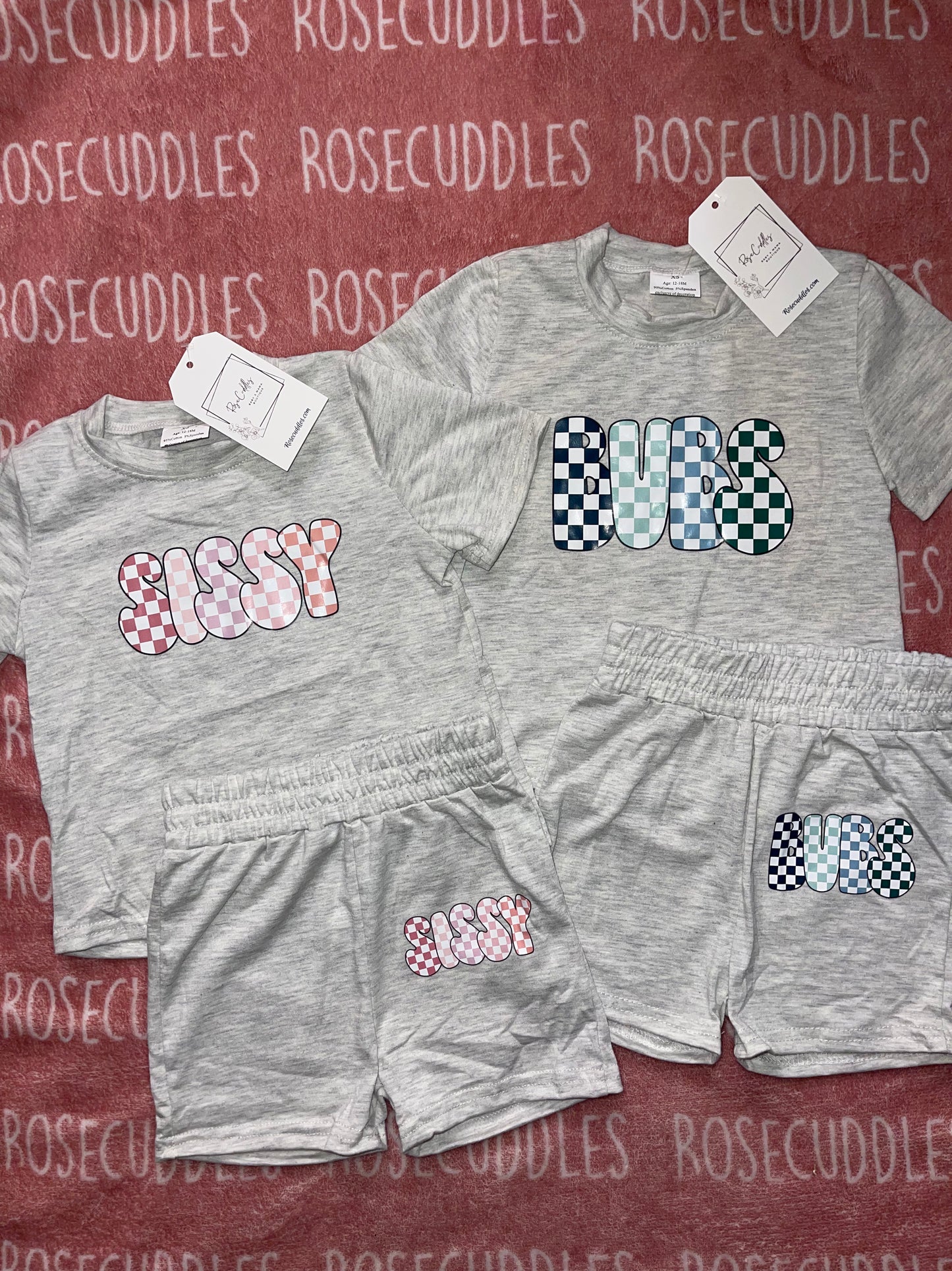 Bubs & Sissy Shorts set