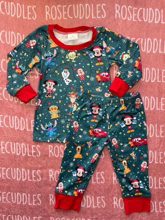 Christmas Character Pajama Set