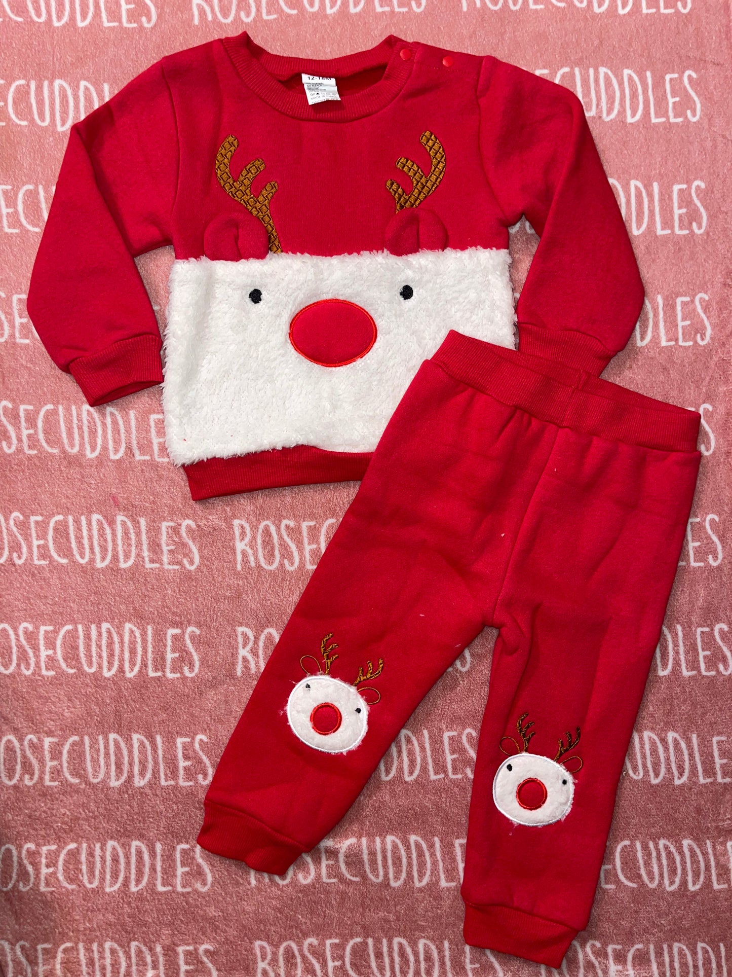 Fleecy Reindeer Set