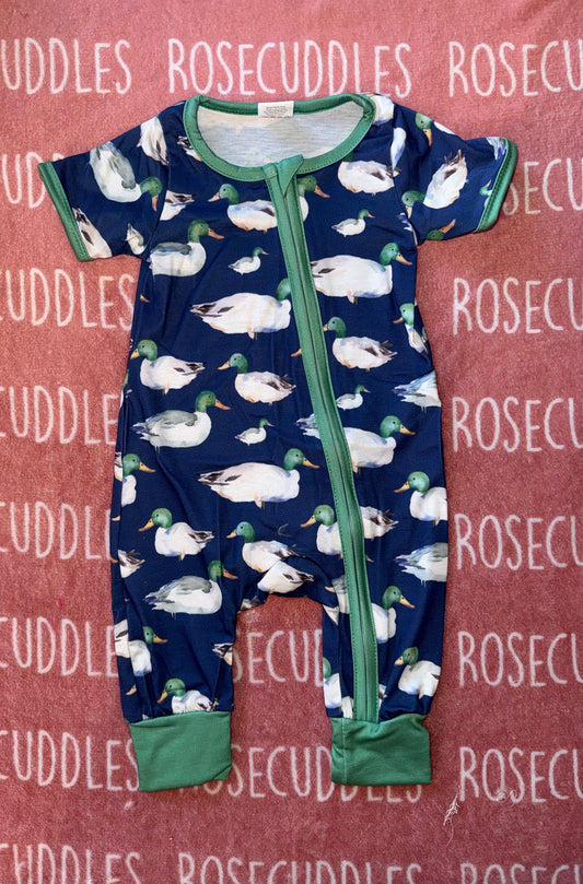 Short Sleeve Duck Zippy