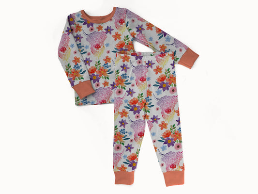 Floral Highland Bamboo Two Piece