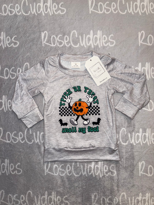 Smell My Feet Long Sleeve Shirt