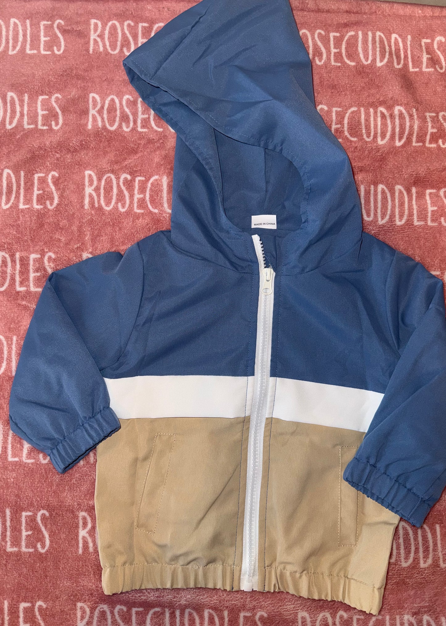 Color block Rain Jacket