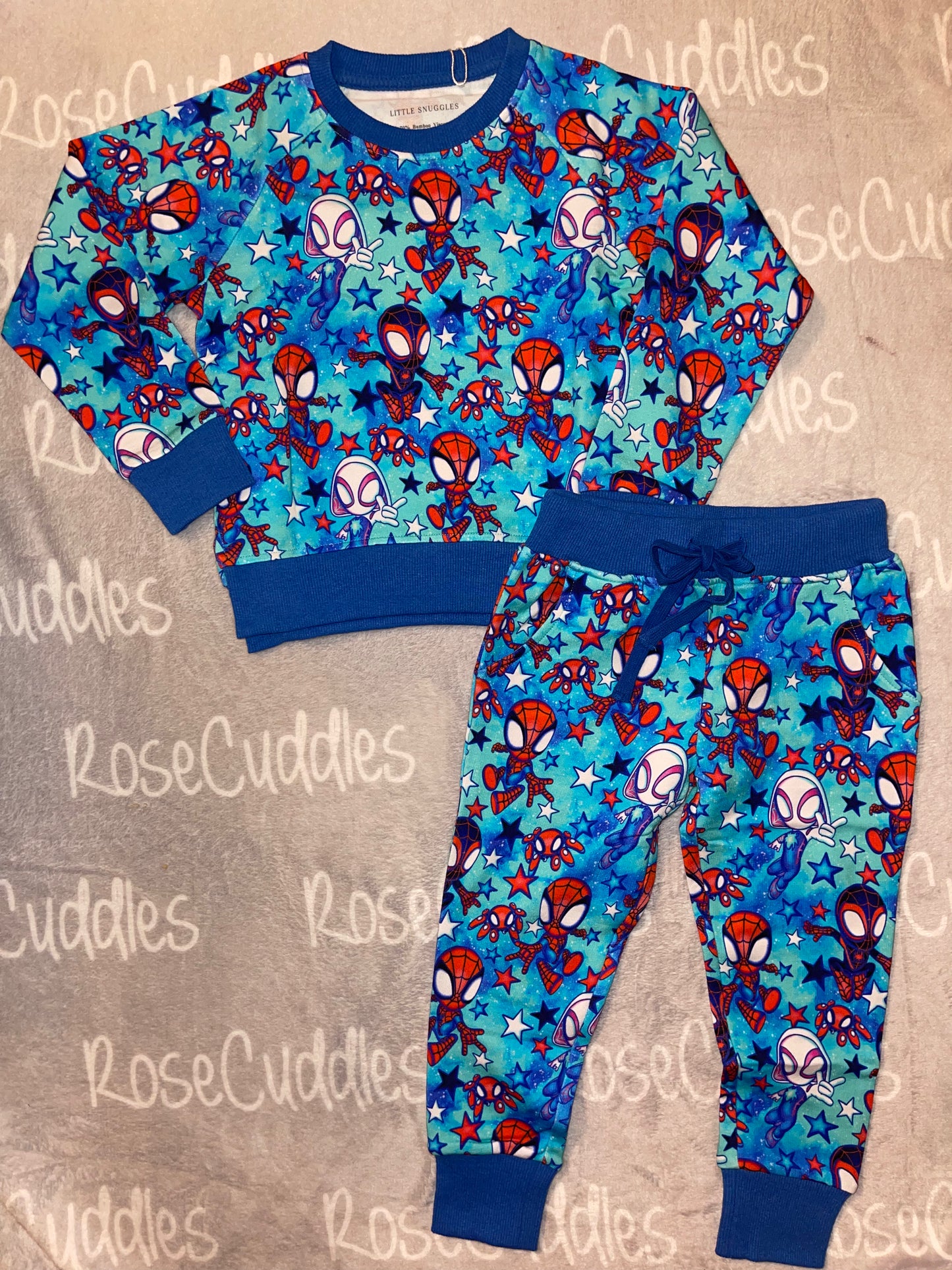 Bamboo Spidey Jogger Set