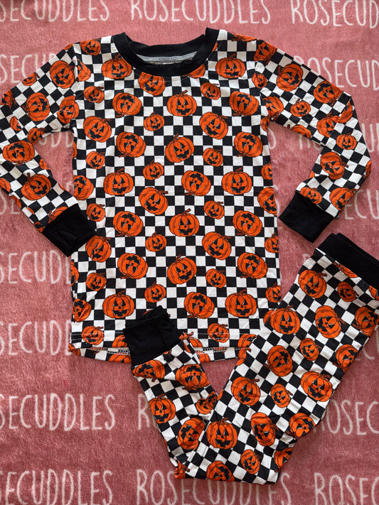 Bamboo Extra - Checkered Pumpkin