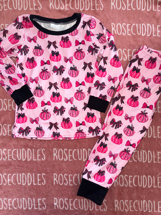 Pink Pumpkins Set