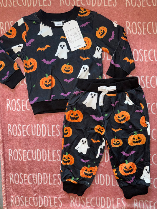 Halloween Spooky Jogger Set