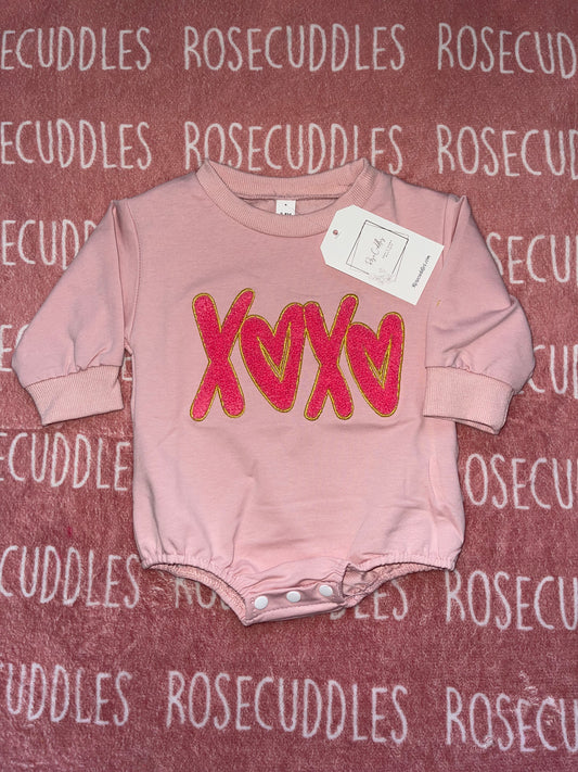 XOXO Chenille Onesie