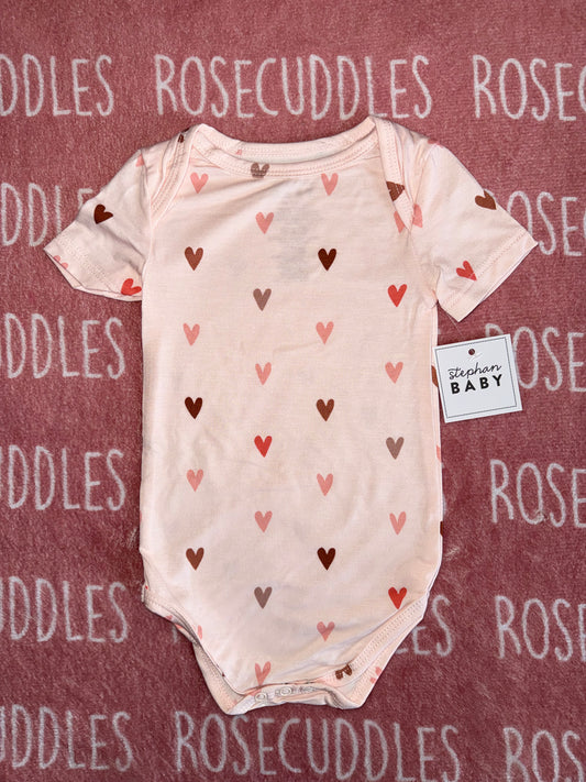 Bamboo Heart Onesie