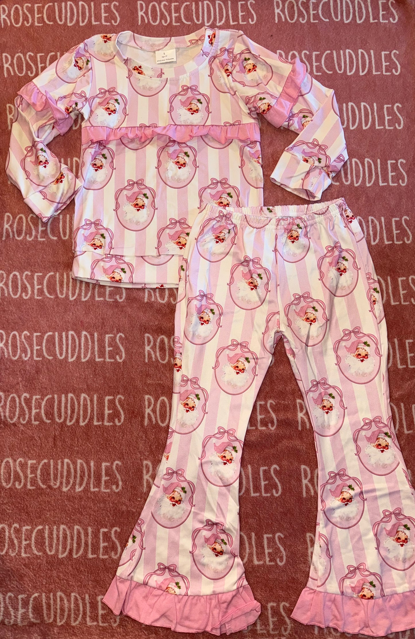 Santa Ruffled Flares Set