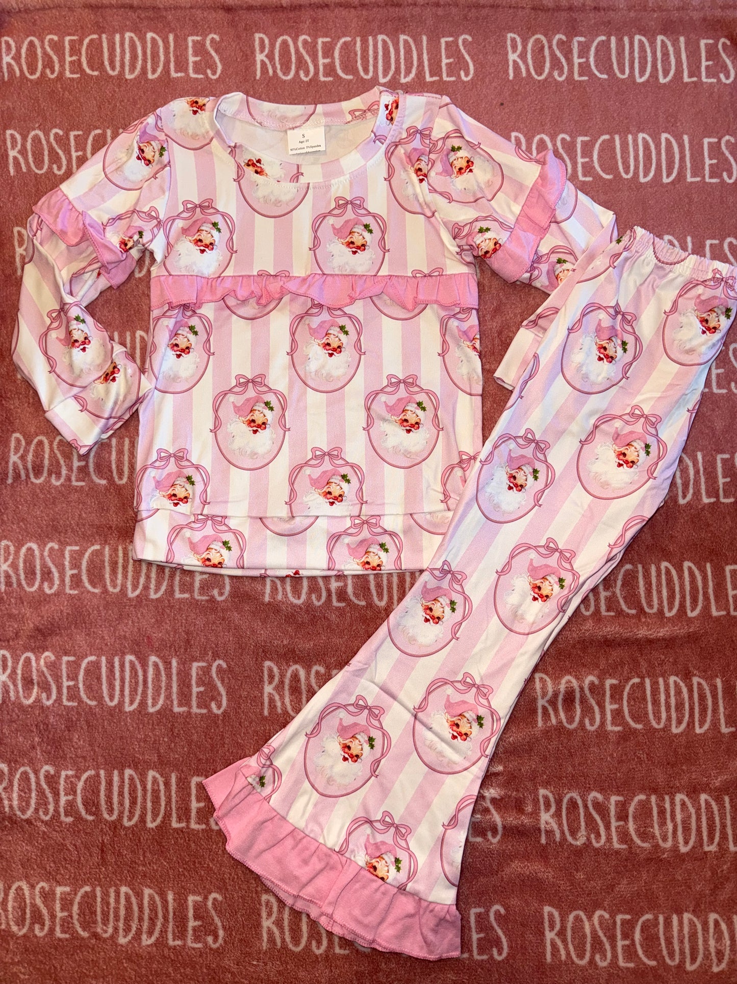 Santa Ruffled Flares Set