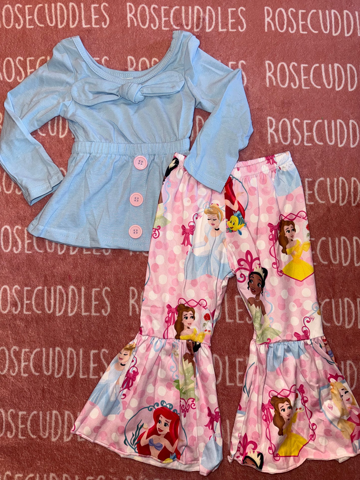 Princess Bellbottom Set