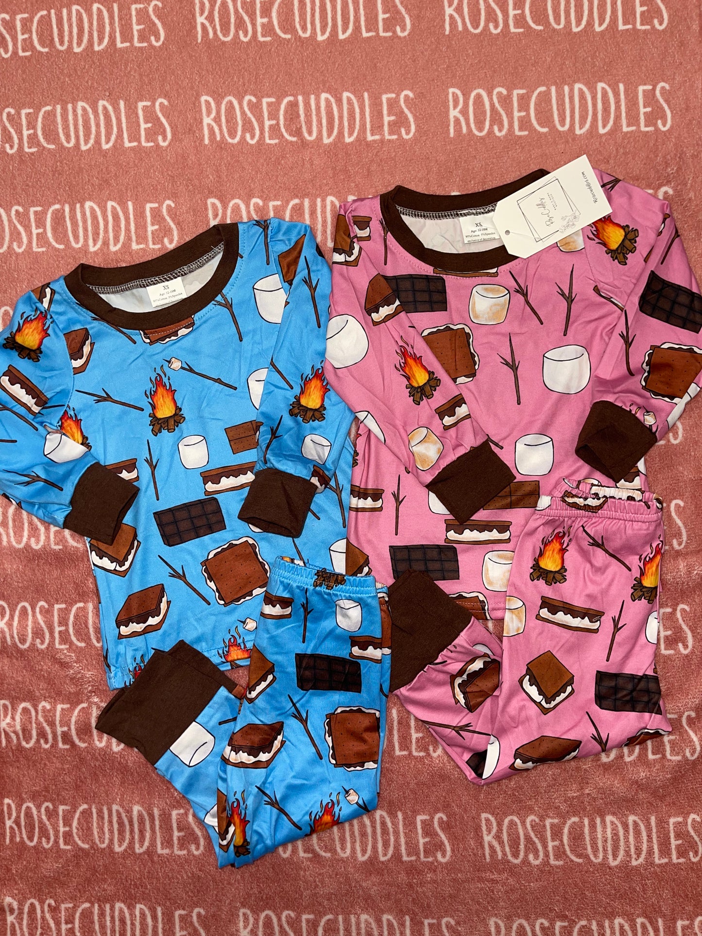 Smores Long Pajama Set