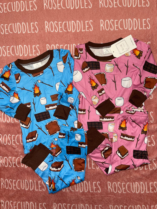 Smores Long Pajama Set