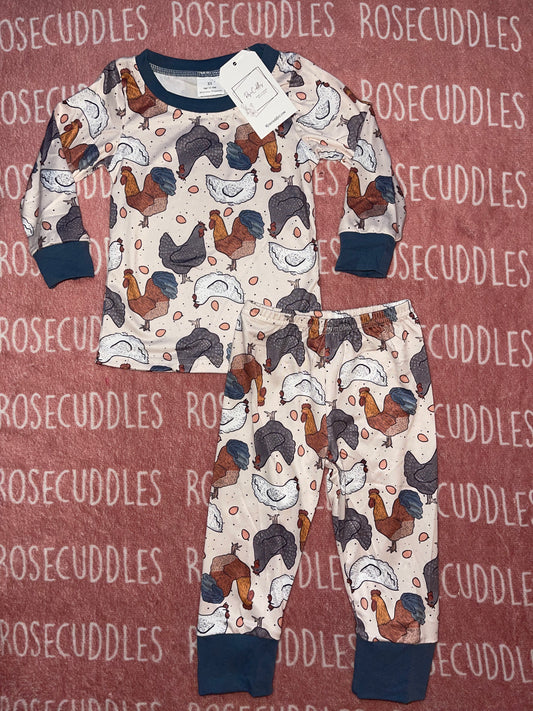 Chicken Pajama Set