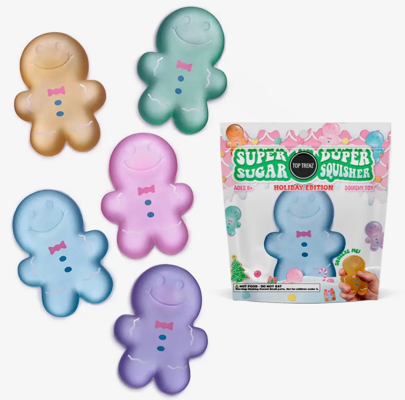 Super Sugar Squisher - Gingerbread Man