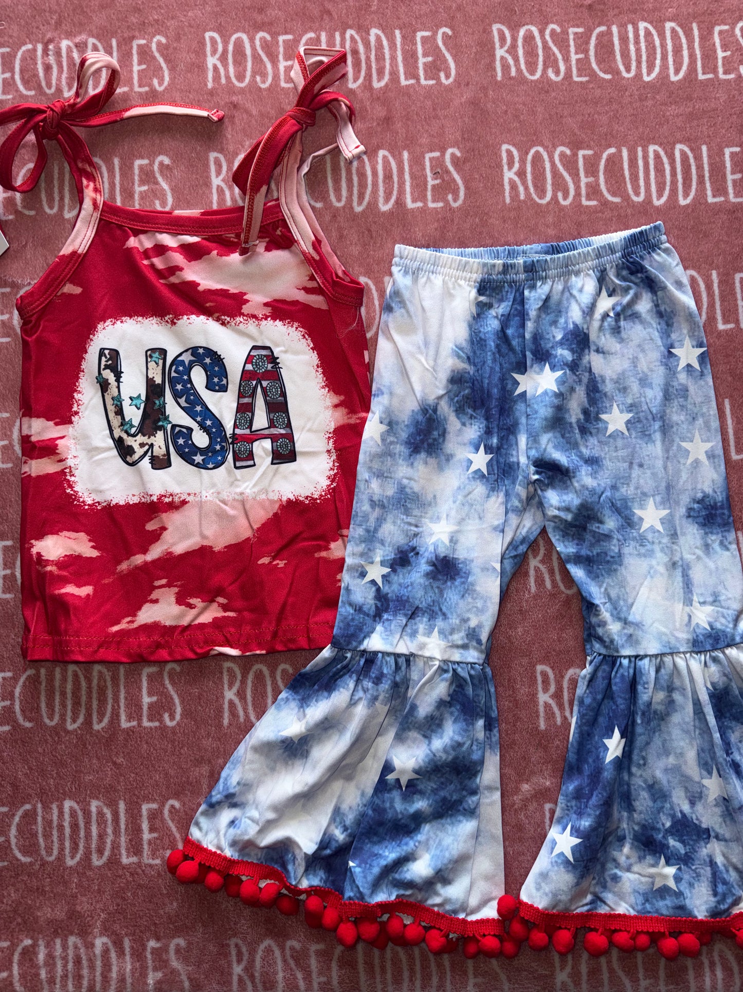 USA Bellbottoms Set