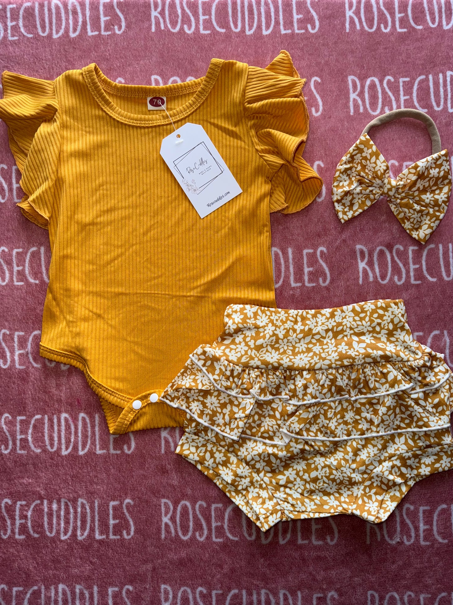 Marigold Onesie Set