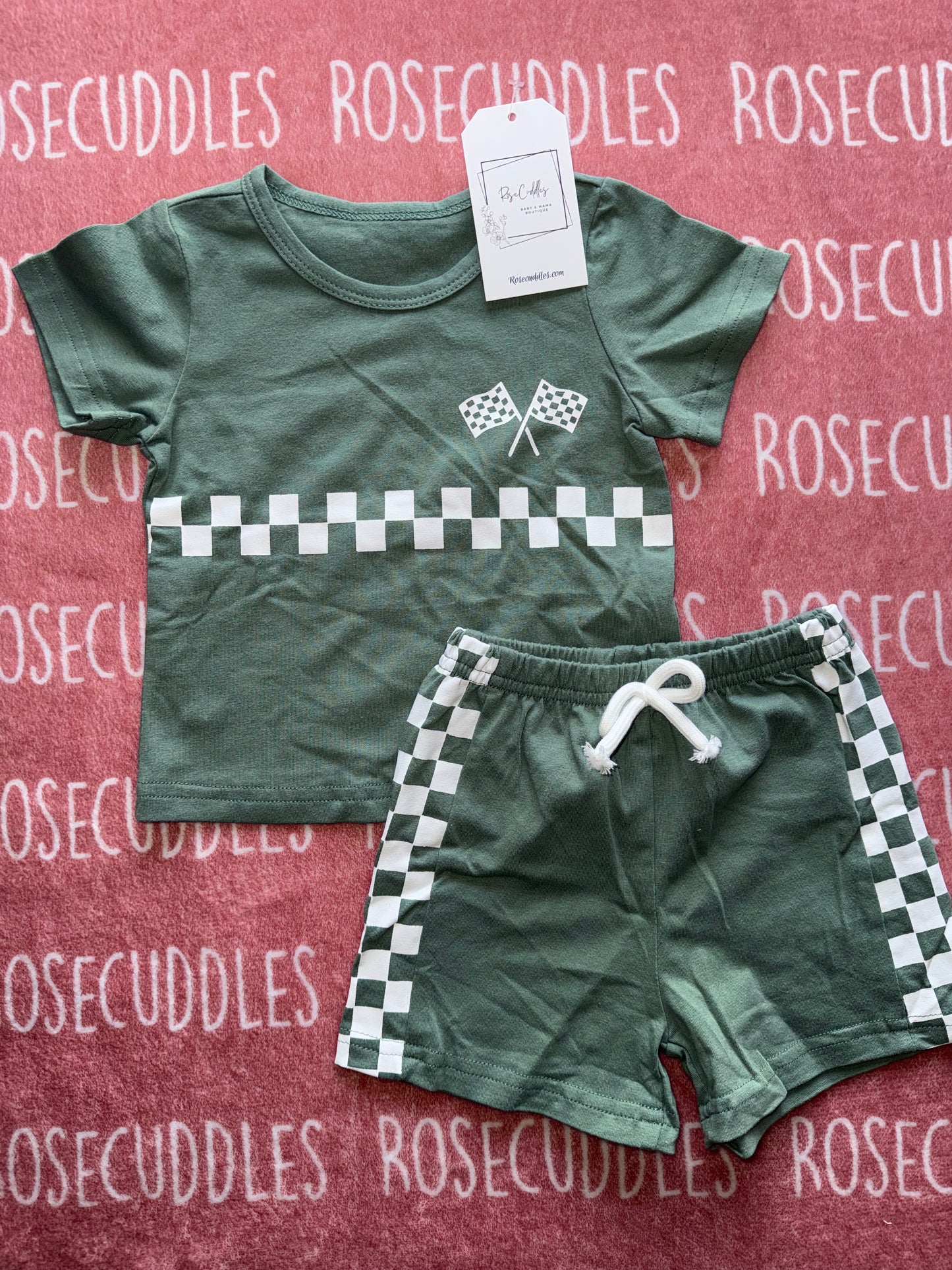 Green Racer Boxy Set