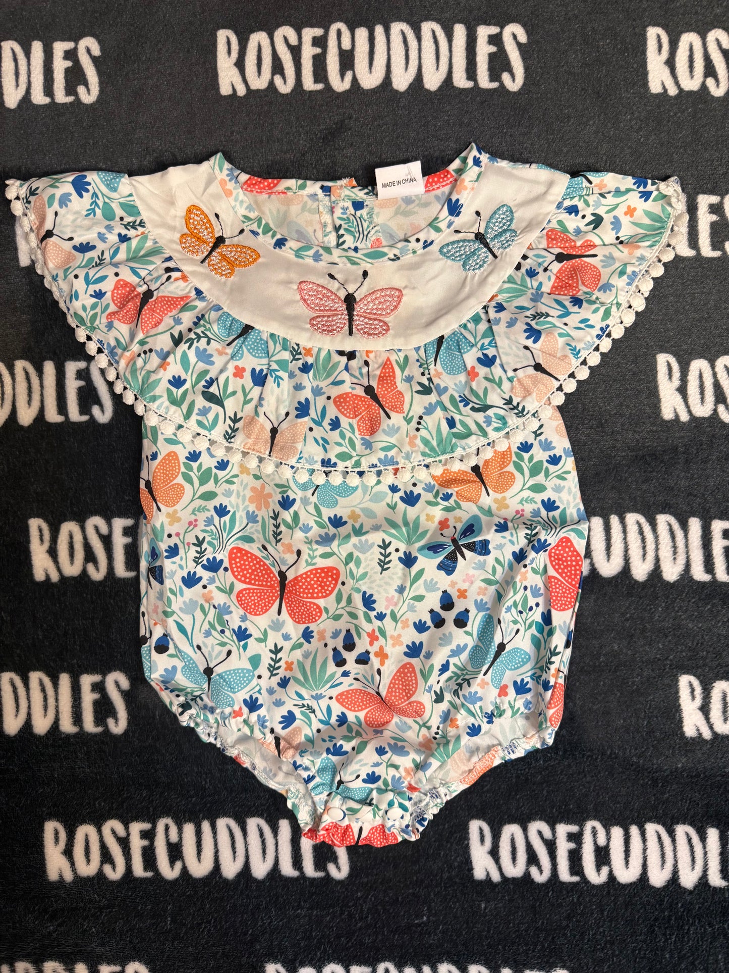 Butterfly Bubble Romper