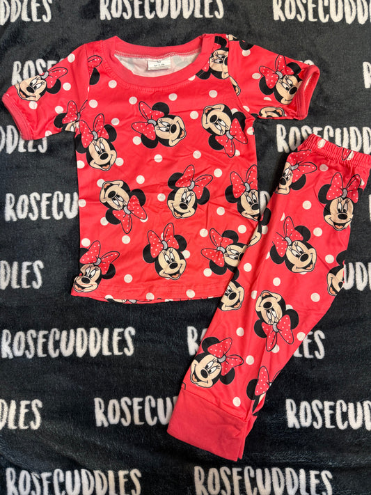 Mouse Theme Pajama Set