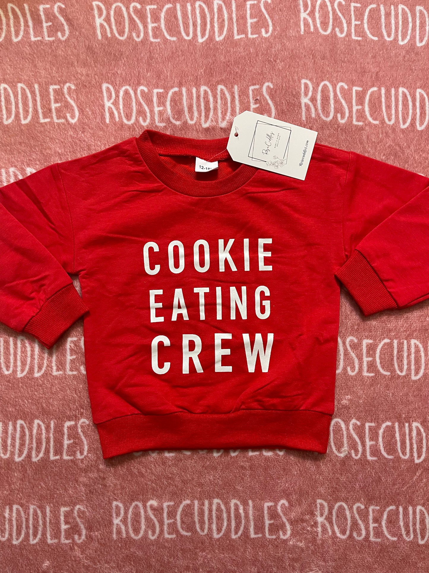 Cookie Eating Crew Sweatshirt