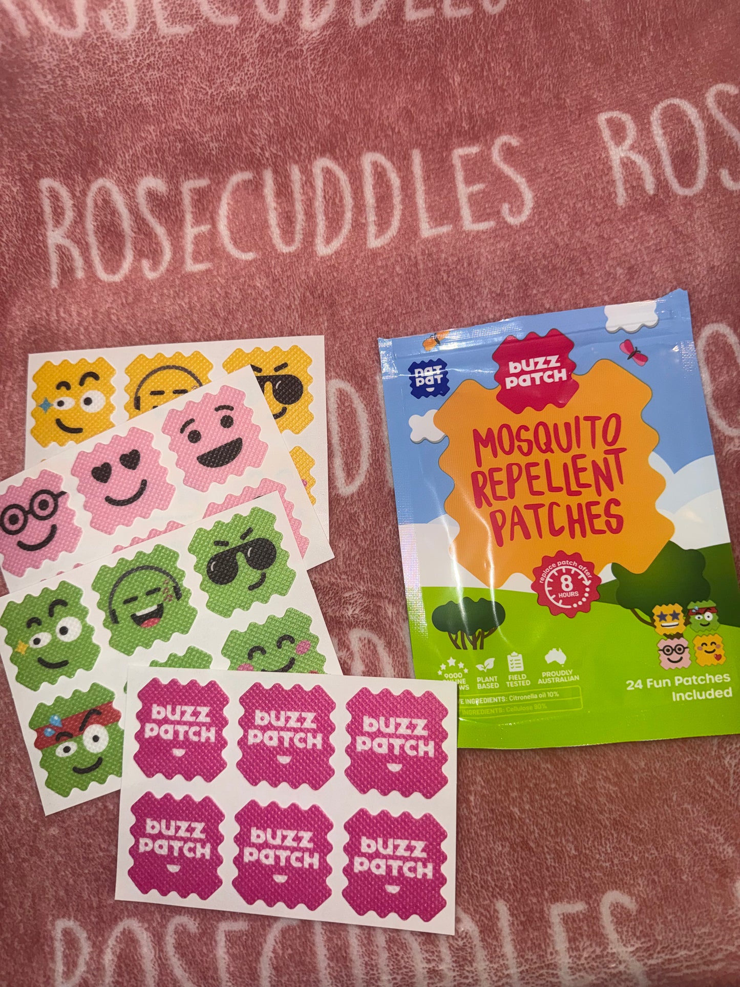 NatPat Mosquito Repellent Stickers