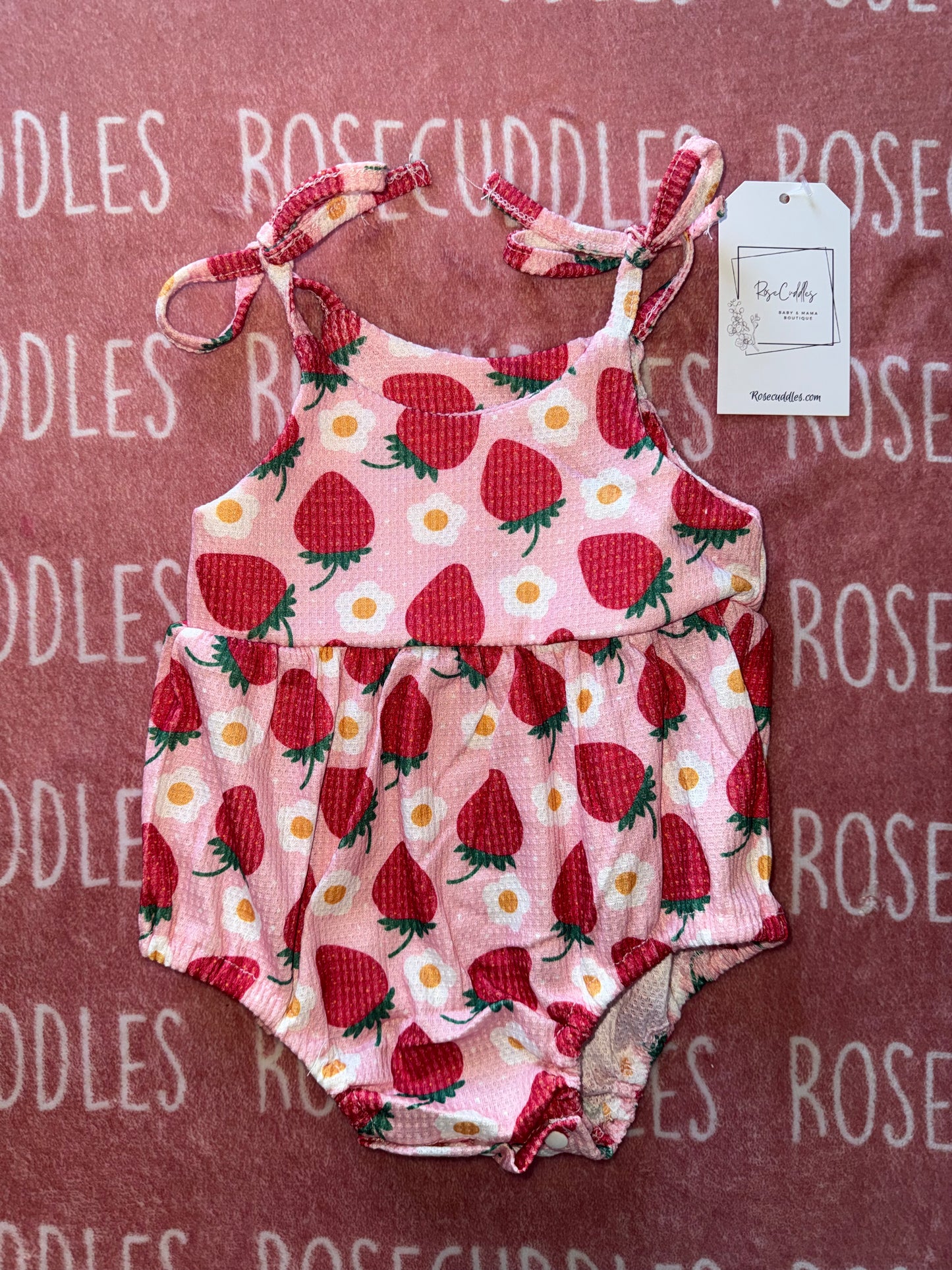 Strawberry Bubble Onesie