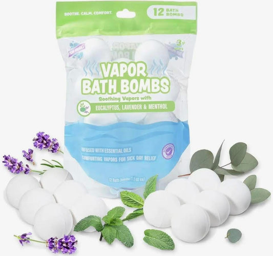 Aromatherapy Vapor Bath Bombs