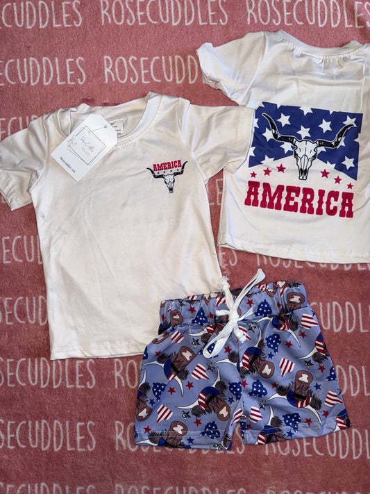 America Highland Short Set
