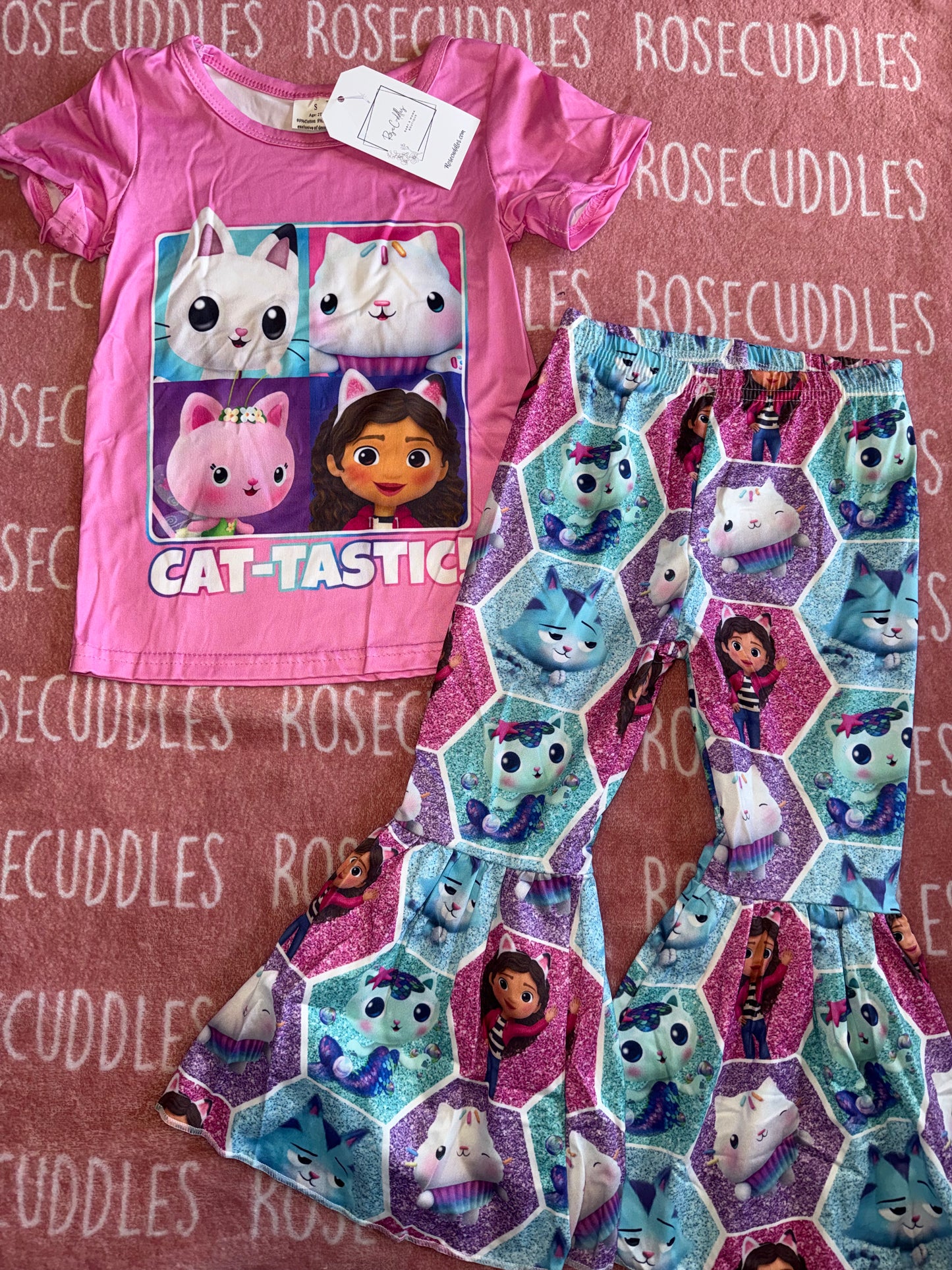 Cat-Tastic Bellbottom Set