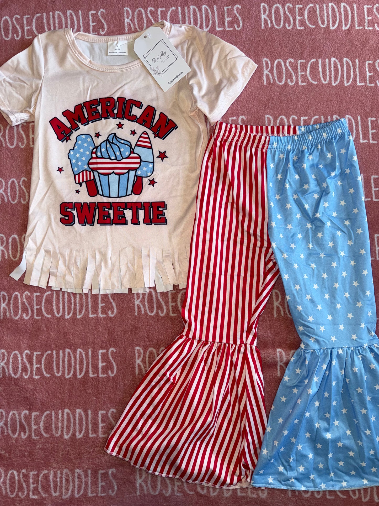 American Sweetie USA Bellbottom Set