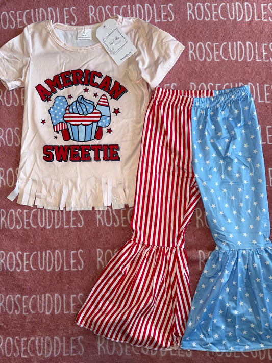 American Sweetie USA Bellbottom Set